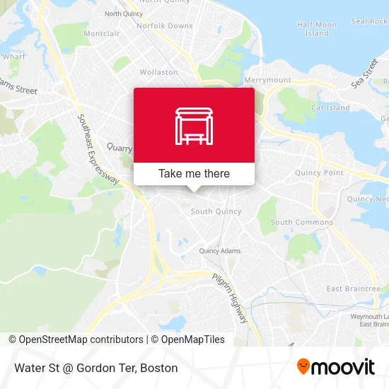 Water St @ Gordon Ter map