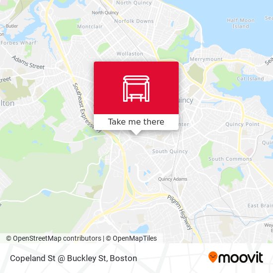 Copeland St @ Buckley St map