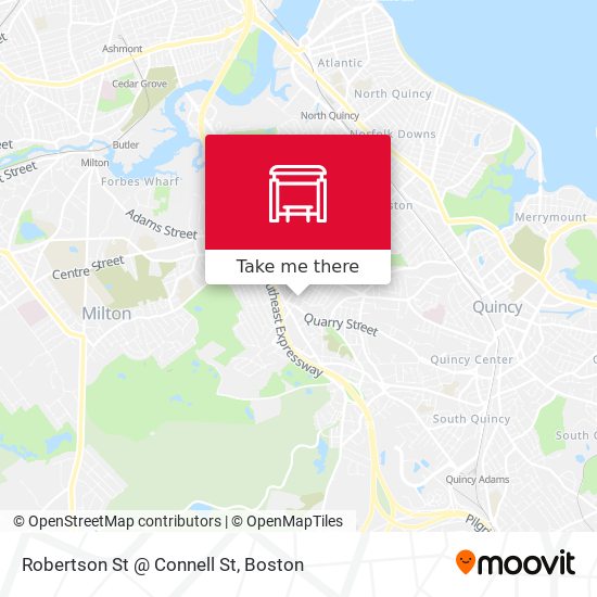 Robertson St @ Connell St map