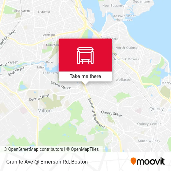 Granite Ave @ Emerson Rd map