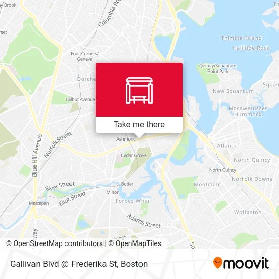 Gallivan Blvd @ Frederika St map
