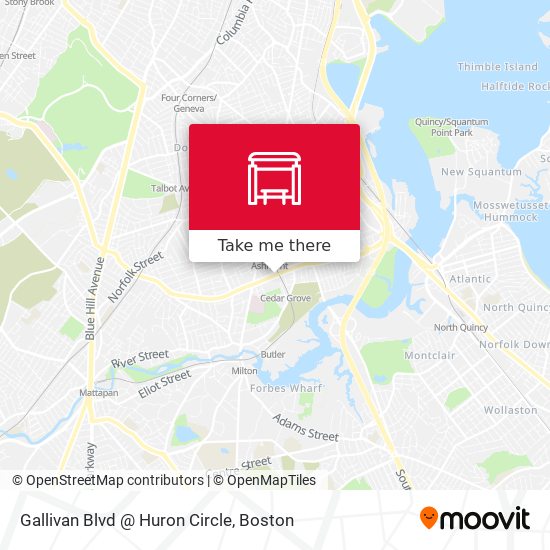 Mapa de Gallivan Blvd @ Huron Circle