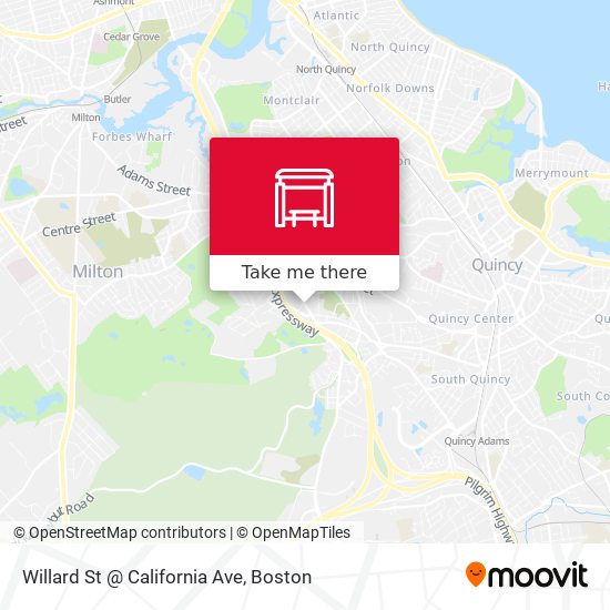 Mapa de Willard St @ California Ave