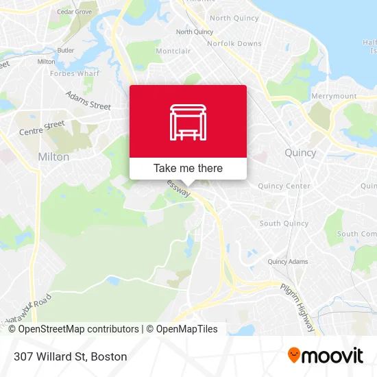 307 Willard St map