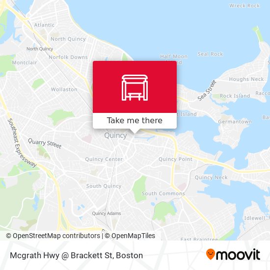 Mcgrath Hwy @ Brackett St map