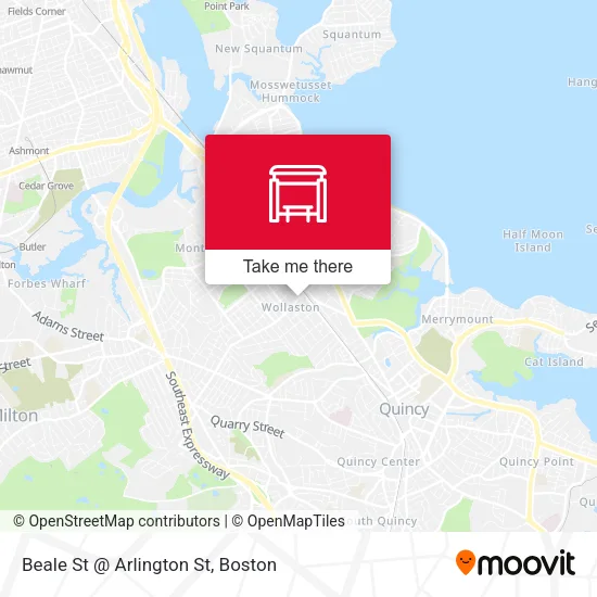 Mapa de Beale St @ Arlington St