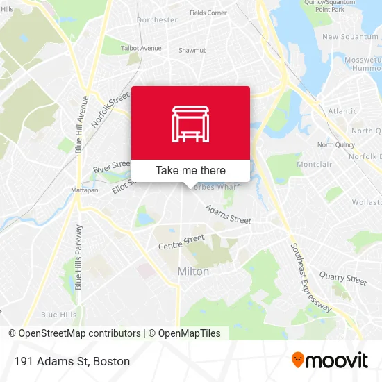 Mapa de 191 Adams St