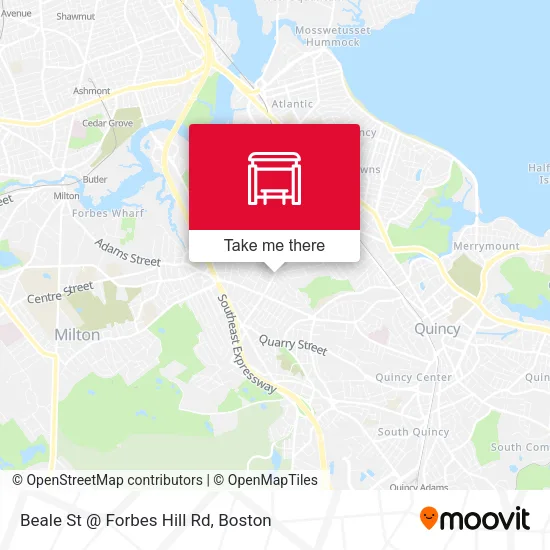 Mapa de Beale St @ Forbes Hill Rd