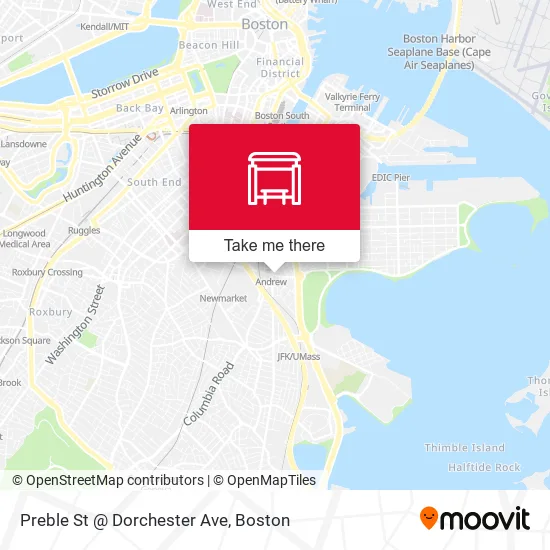 Mapa de Preble St @ Dorchester Ave