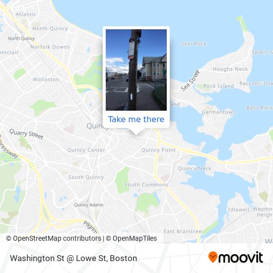 Mapa de Washington St @ Lowe St