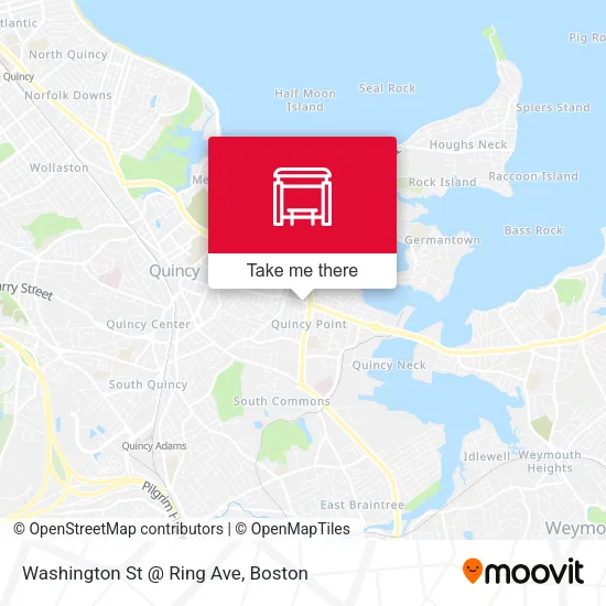 Mapa de Washington St @ Ring Ave