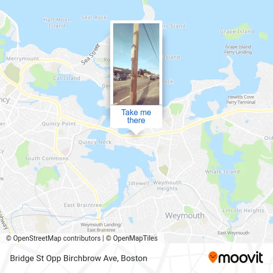 Bridge St Opp Birchbrow Ave map