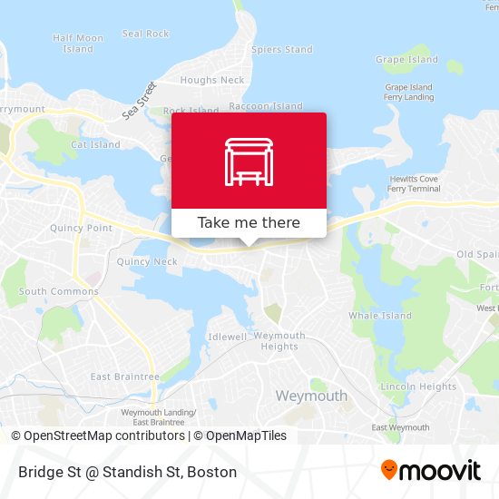 Mapa de Bridge St @ Standish St