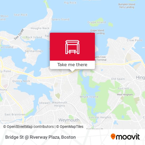 Bridge St @ Riverway Plaza map