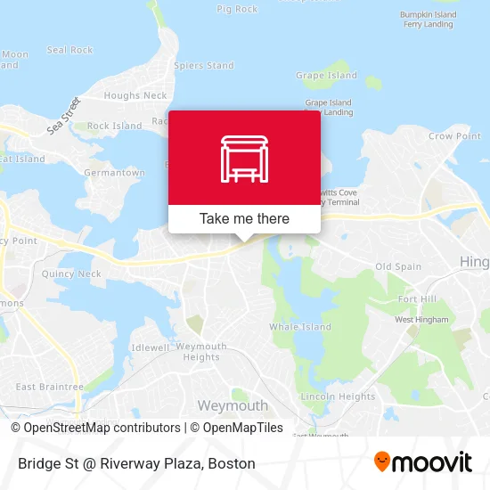 Bridge St @ Riverway Plaza map