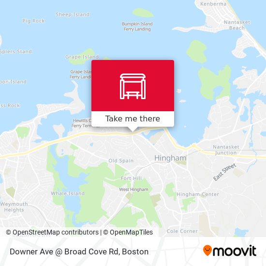 Mapa de Downer Ave @ Broad Cove Rd