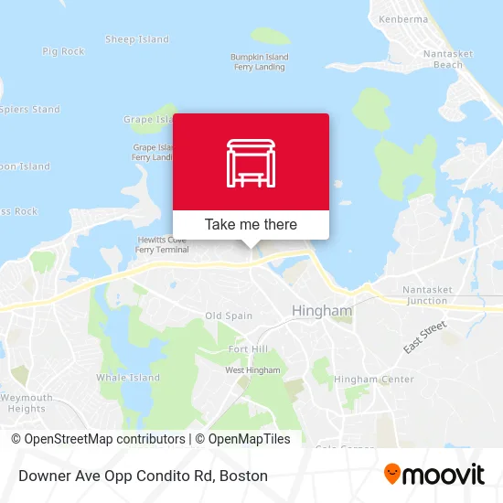 Downer Ave Opp Condito Rd map