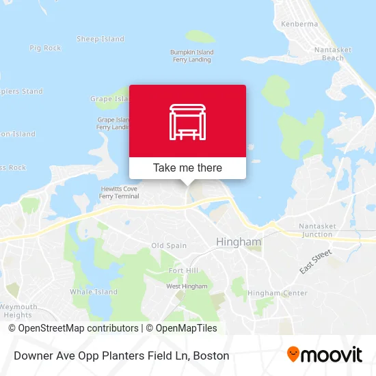 Downer Ave Opp Planters Field Ln map