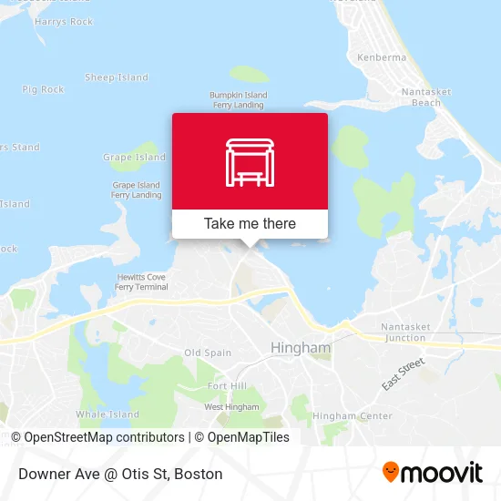 Downer Ave @ Otis St map