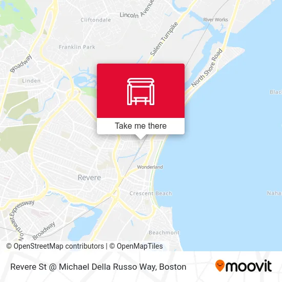 Revere St @ Michael Della Russo Way map