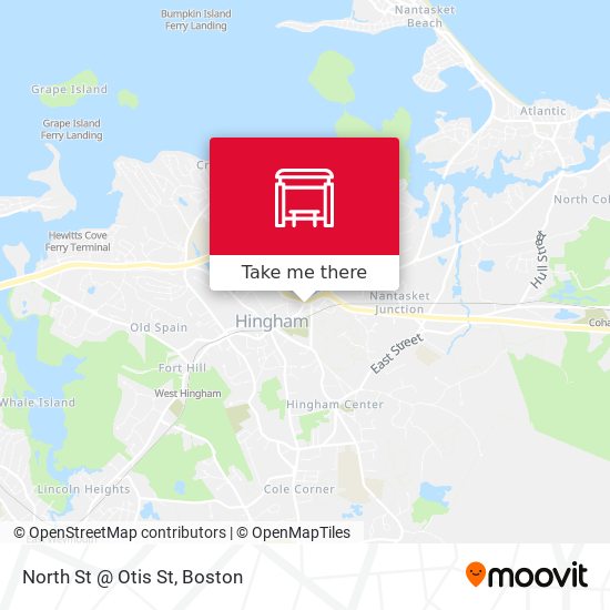 Mapa de North St @ Otis St