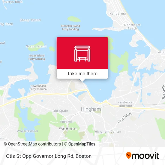 Otis St Opp Governor Long Rd map