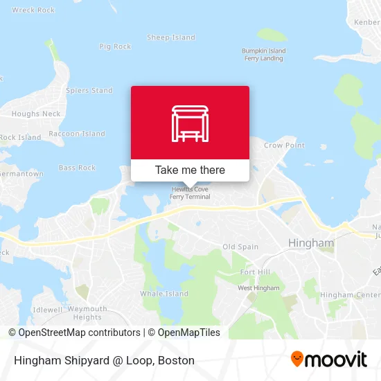 Mapa de Hingham Shipyard @ Loop