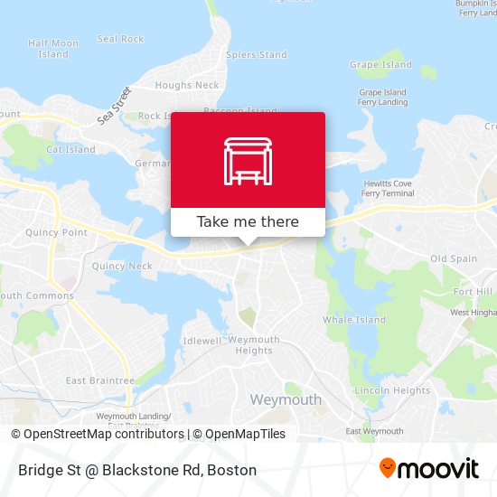 Mapa de Bridge St @ Blackstone Rd