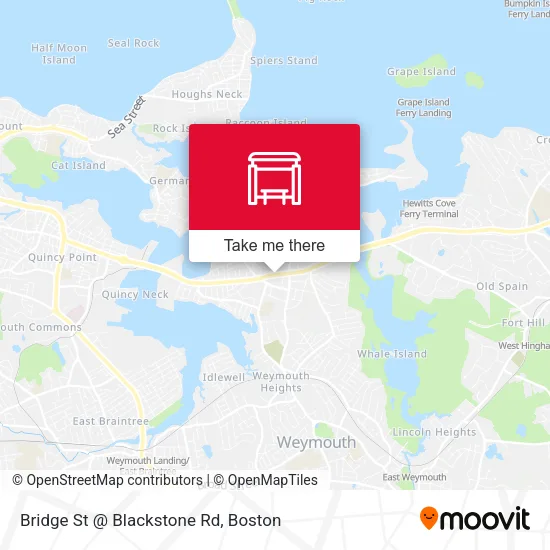 Bridge St @ Blackstone Rd map
