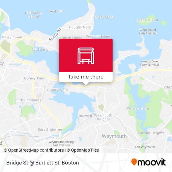 Mapa de Bridge St @ Bartlett St