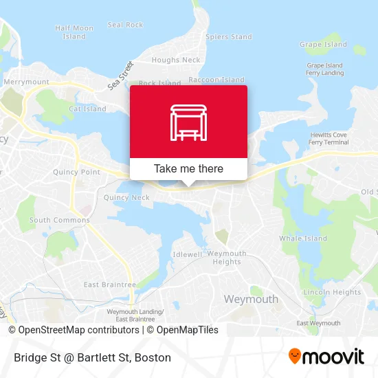 Bridge St @ Bartlett St map