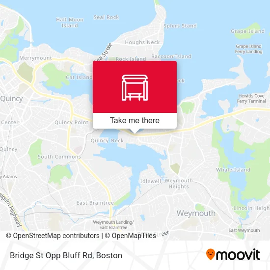 Bridge St Opp Bluff Rd map