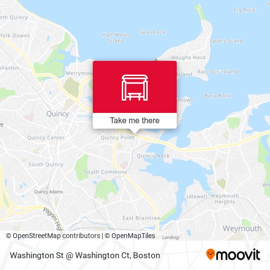 Washington St @ Washington Ct map