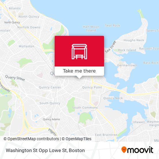 Mapa de Washington St Opp Lowe St