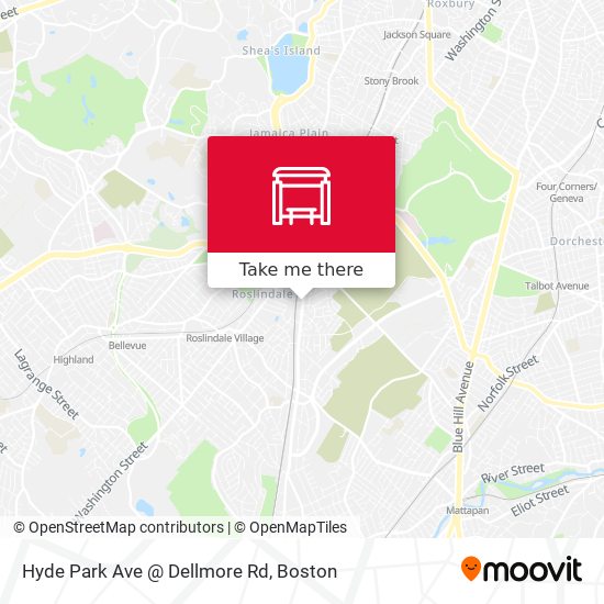 Hyde Park Ave @ Dellmore Rd map