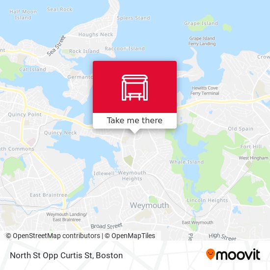 Mapa de North St Opp Curtis St