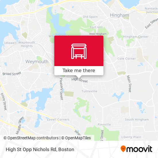 Mapa de High St Opp Nichols Rd