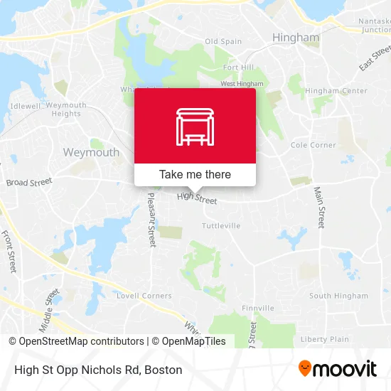 High St Opp Nichols Rd map