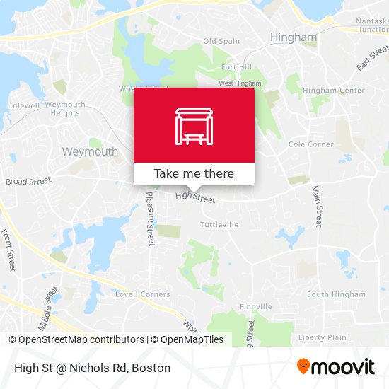 Mapa de High St @ Nichols Rd