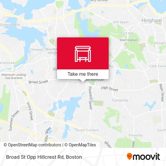 Broad St Opp Hillcrest Rd map