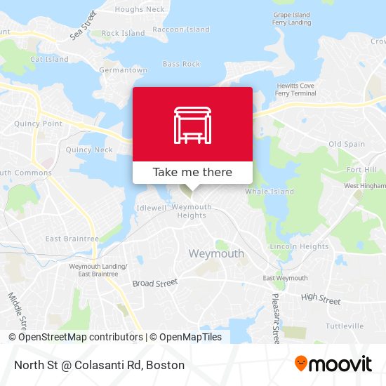 Mapa de North St @ Colasanti Rd