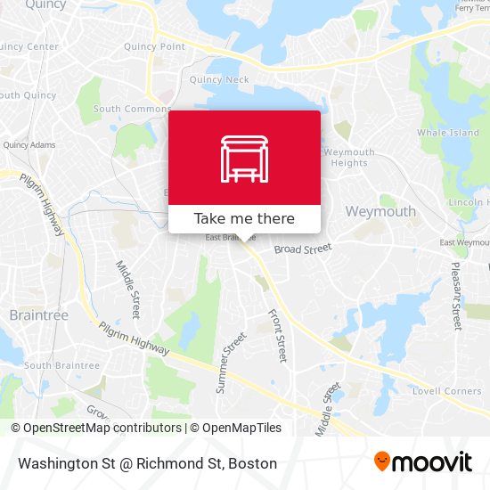 Mapa de Washington St @ Richmond St