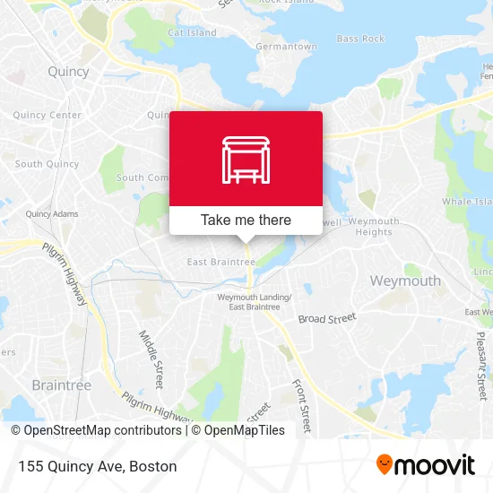 155 Quincy Ave map