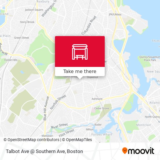 Talbot Ave @ Southern Ave map