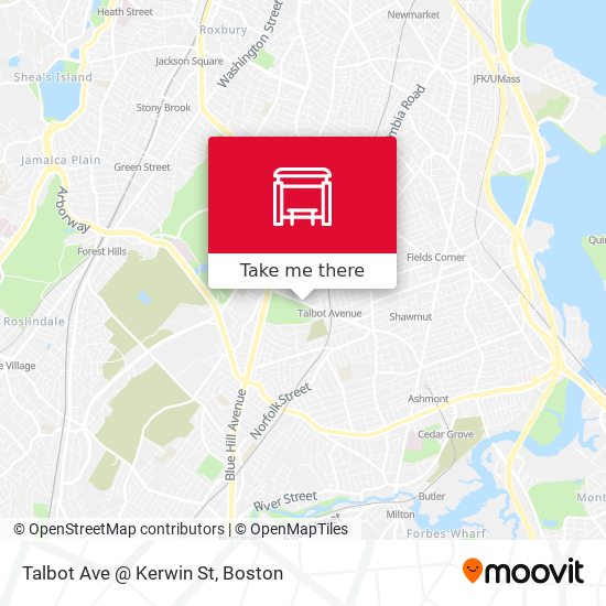 Talbot Ave @ Kerwin St map