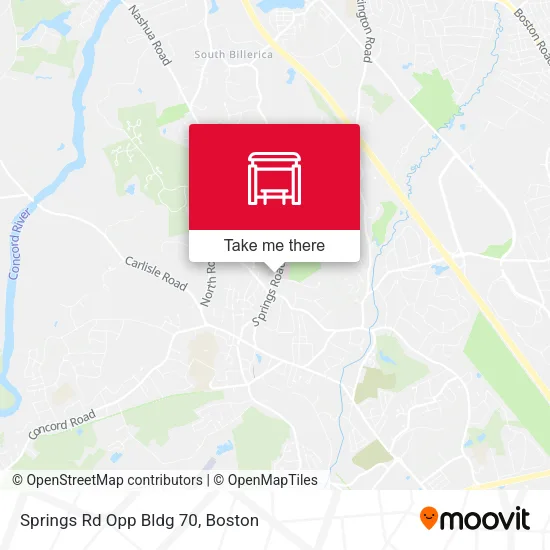 Springs Rd Opp Bldg 70 map