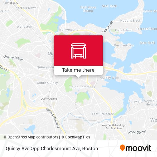 Mapa de Quincy Ave Opp Charlesmount Ave