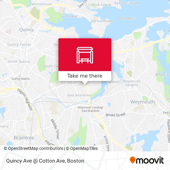 Mapa de Quincy Ave @ Cotton Ave