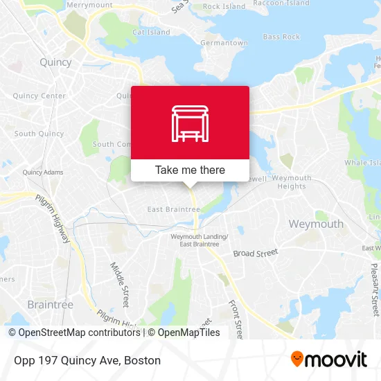 Opp 197 Quincy Ave map