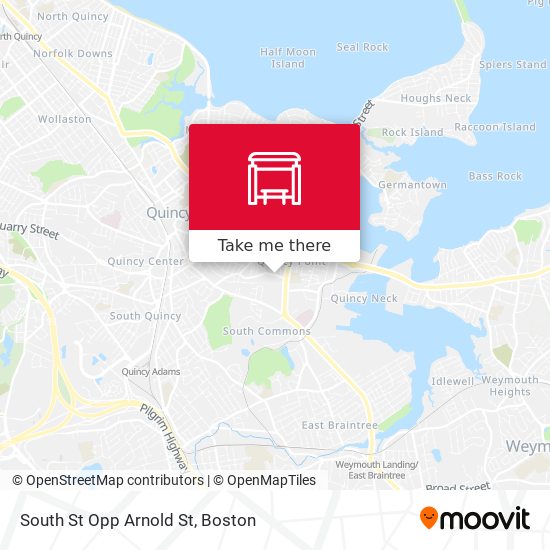 Mapa de South St Opp Arnold St